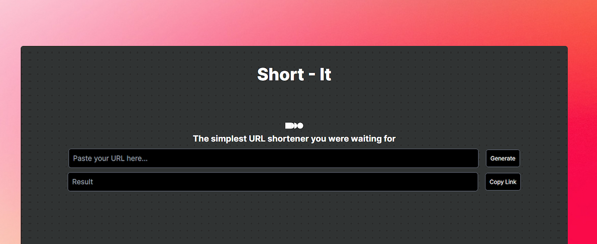 project url shortener